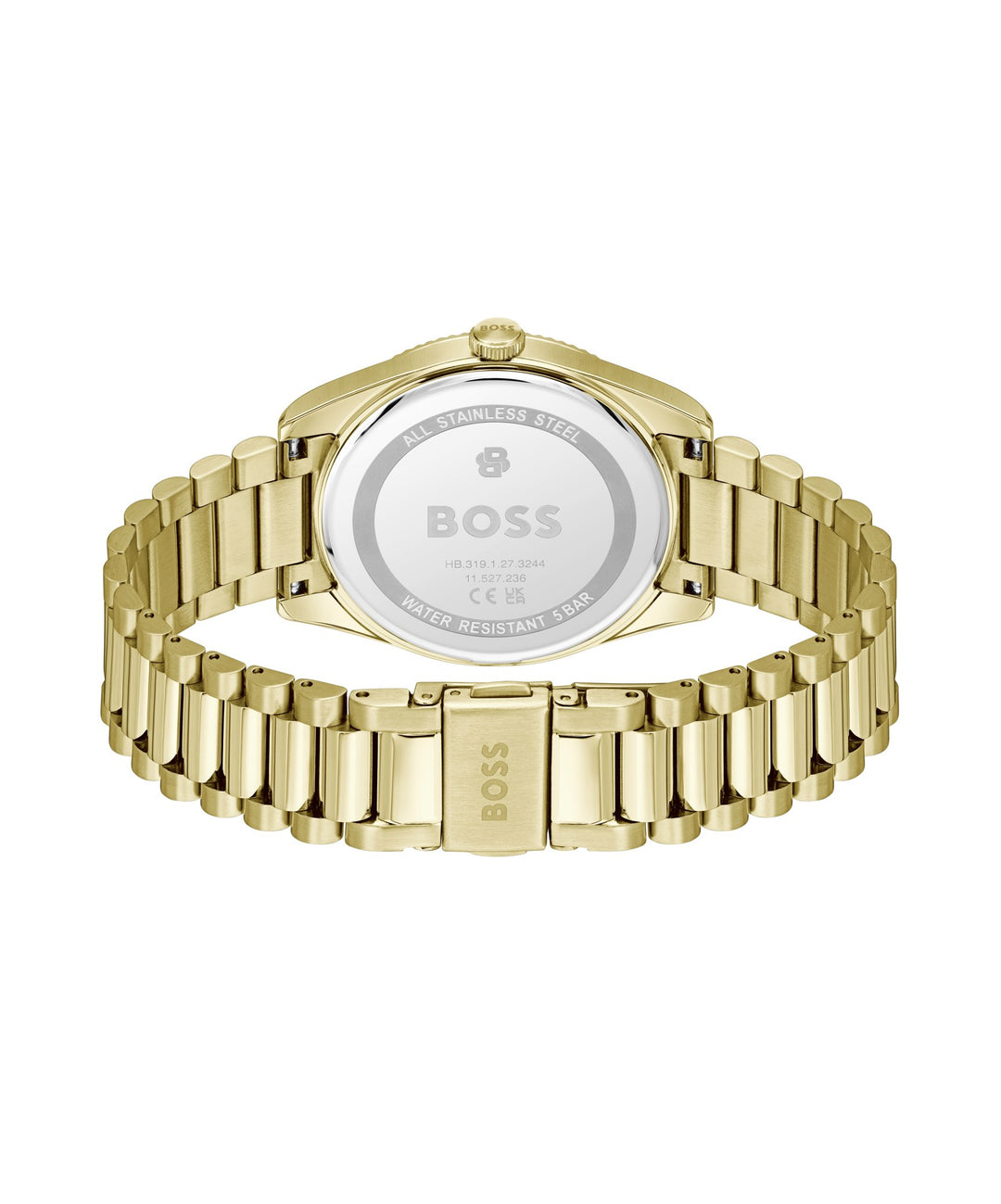 Boss Cheswick Gold-Tone Bracelet Watch Green Dial - Mococo