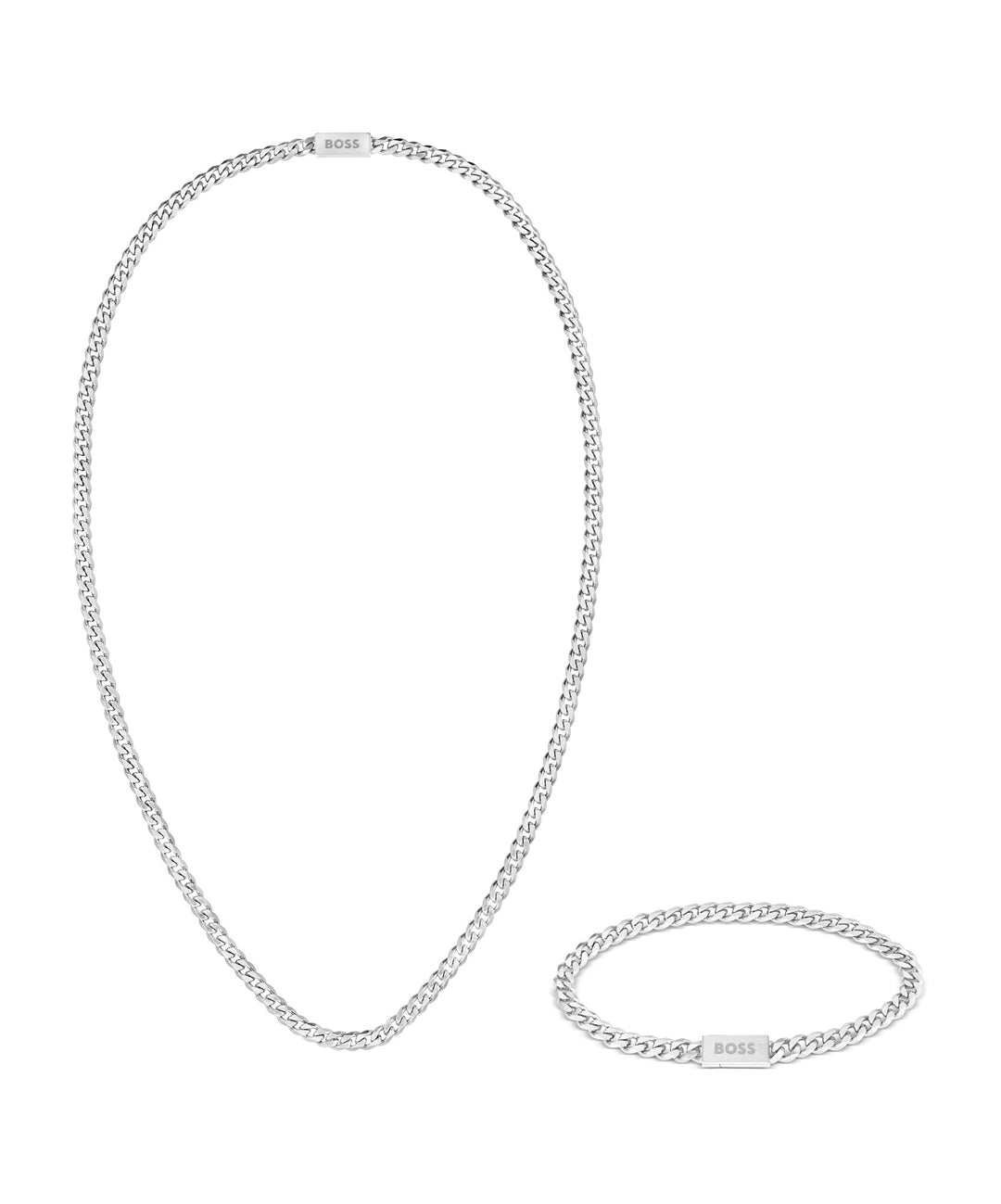 Boss Chain For Him Necklace &amp; Bracelet Gift Set - Mococo
