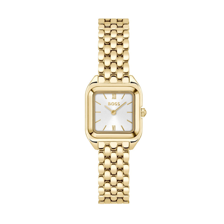 Boss Mae Petite Ladies Gold-Tone Watch and Bracelet Gift Set - Mococo