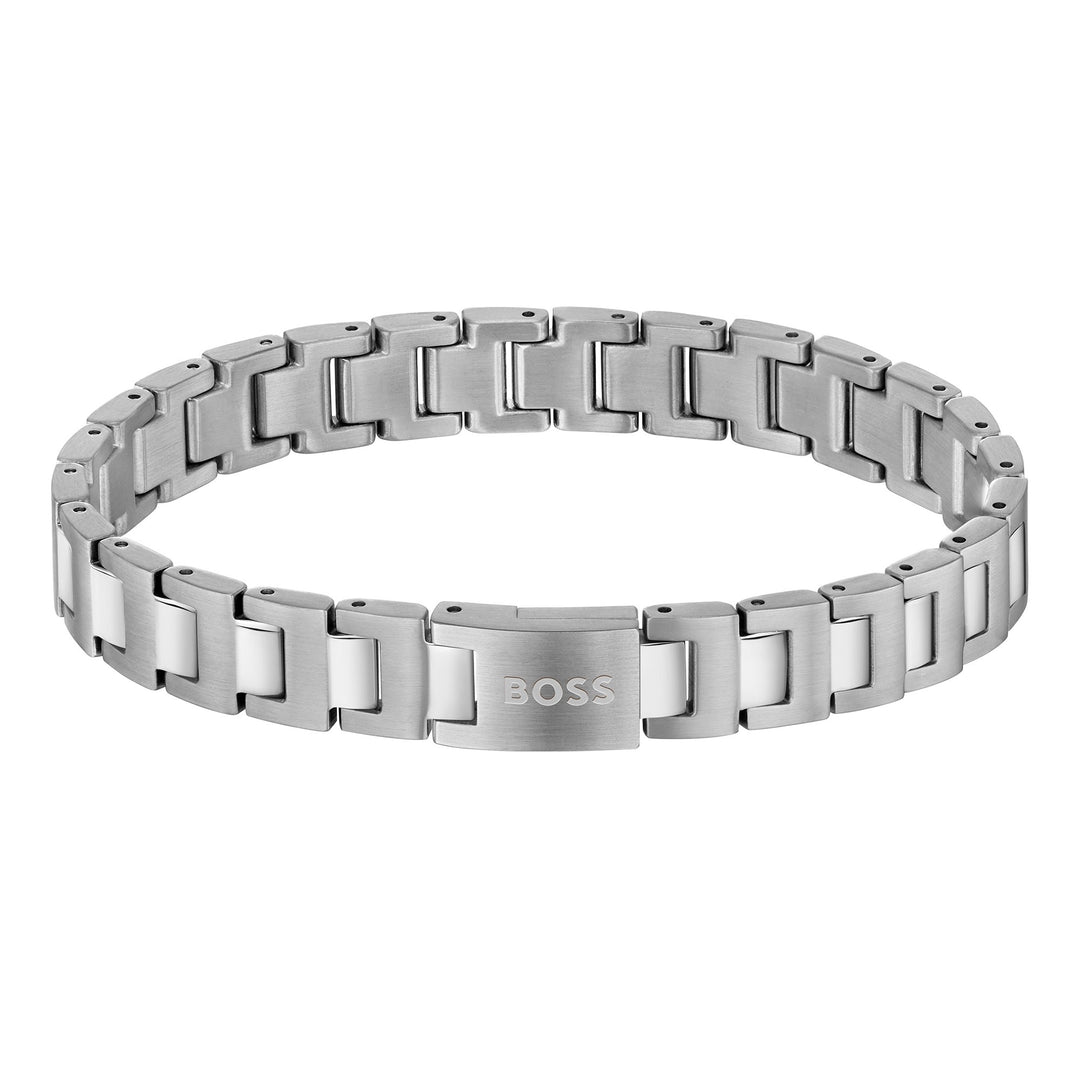 Boss Archer Stainless Steel Link Bracelet - Mococo