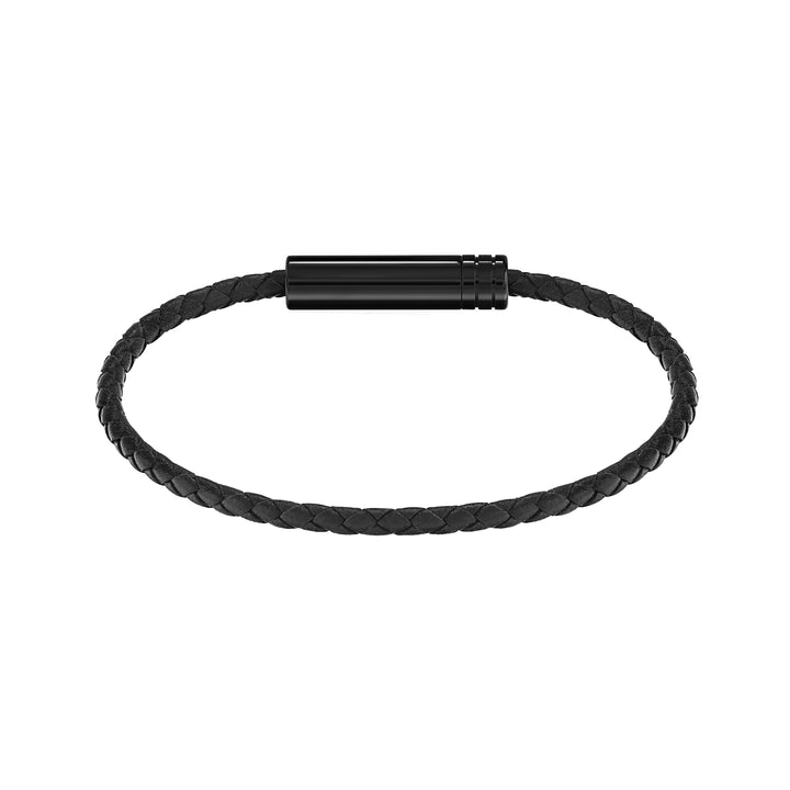 Boss Ares Air Black Leather Cuff - Mococo