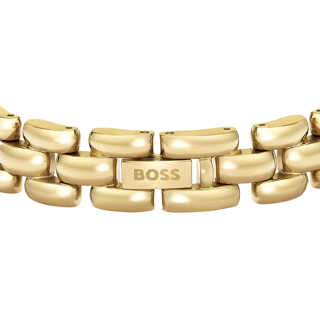 Boss Gold Violet Link Bracelet - Mococo