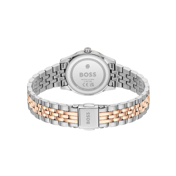 Boss Bi-Colour Graceful Mina Carnation IP and Stainless Steel Watch - MococoHugo Boss15028427613272689311Watch