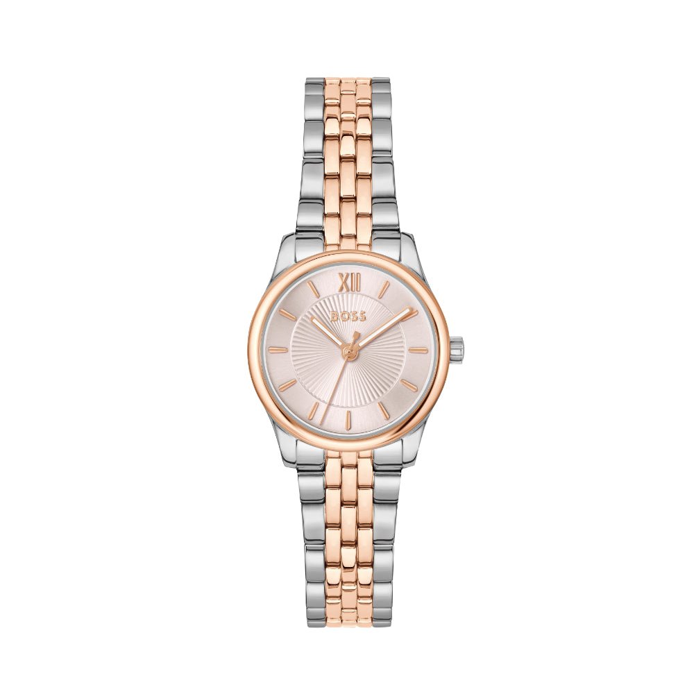 Boss Bi-Colour Graceful Mina Carnation IP and Stainless Steel Watch - MococoHugo Boss15028427613272689311Watch