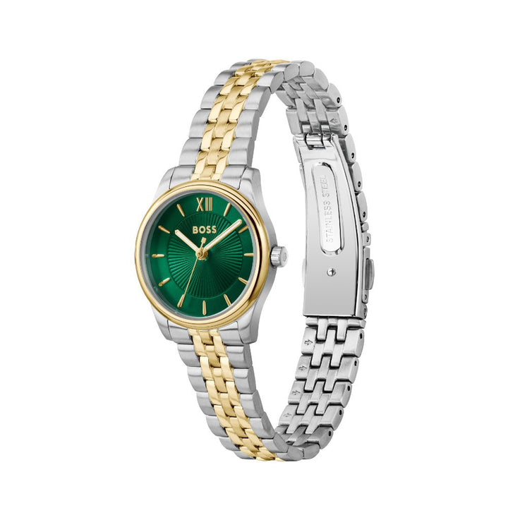 Boss Bi-Colour Graceful Mina Gold IP and Stainless Steel Watch - MococoHugo Boss15028417613272689304Watch