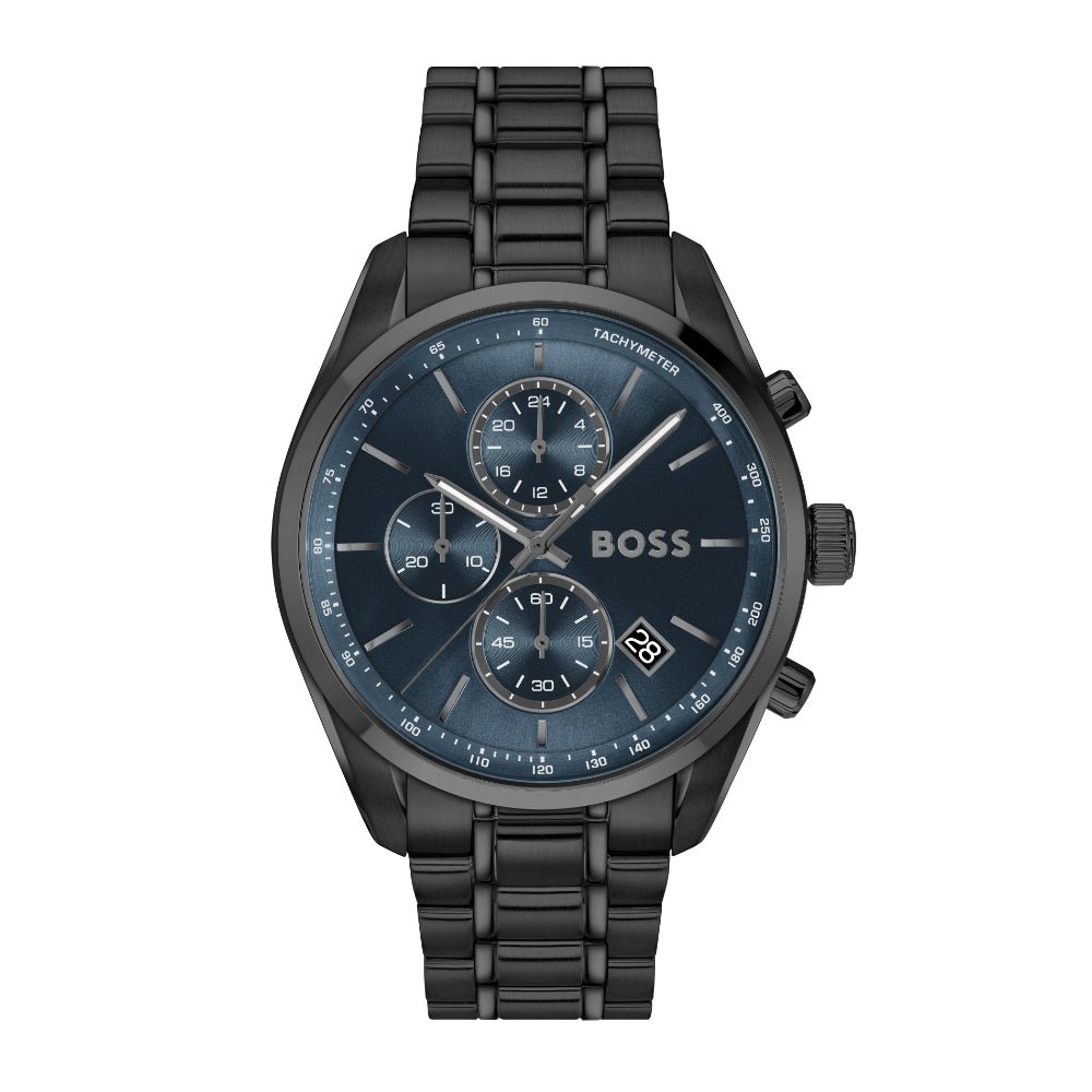 Boss Black Grand Prix 44 Stainless Steel Watch - MococoHugo Boss15143147613272689533Watch