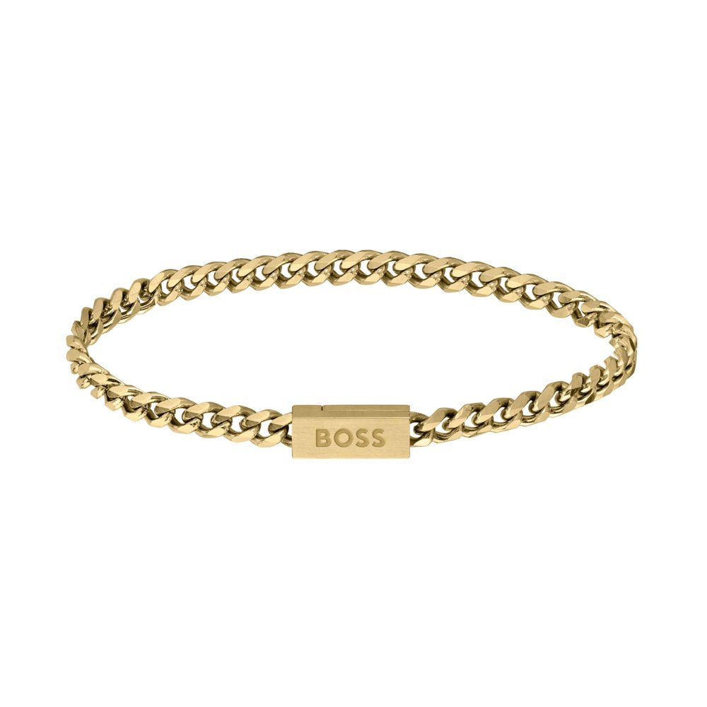 Boss Gold Chain Mens Bracelet - MococoHugo Boss1580172M885997420464Bracelets