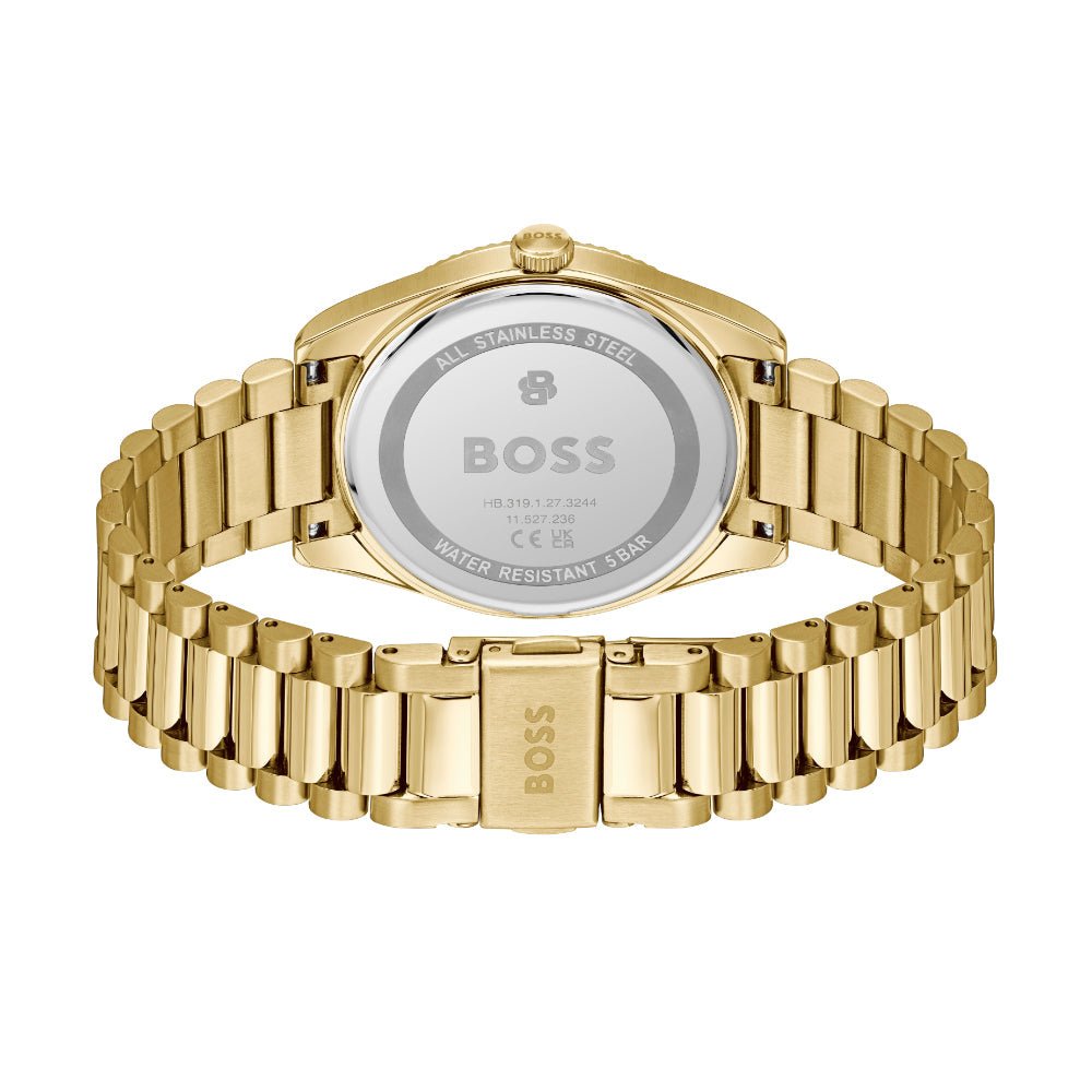 Boss Gold Cheswick Stainless Steel Watch - MococoHugo Boss15143127613272689519Watch
