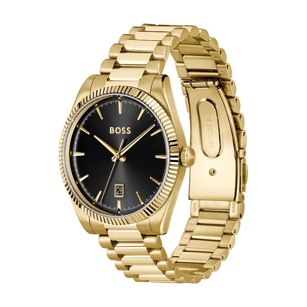 Boss Gold Cheswick Stainless Steel Watch - MococoHugo Boss15143127613272689519Watch