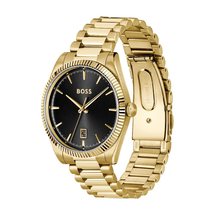 Boss Gold Cheswick Stainless Steel Watch - MococoHugo Boss15143127613272689519Watch