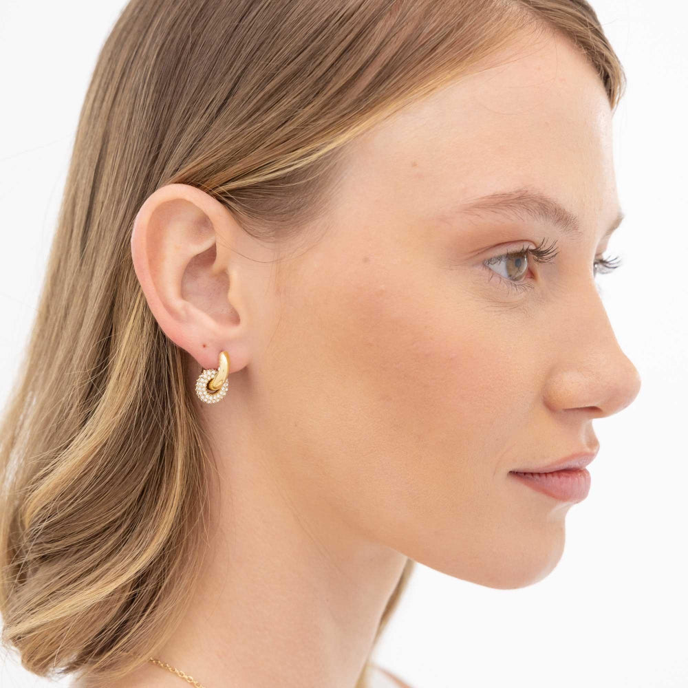Boss Gold Live Precious Womens Earrings - MococoHugo Boss1580759885997646031Earrings