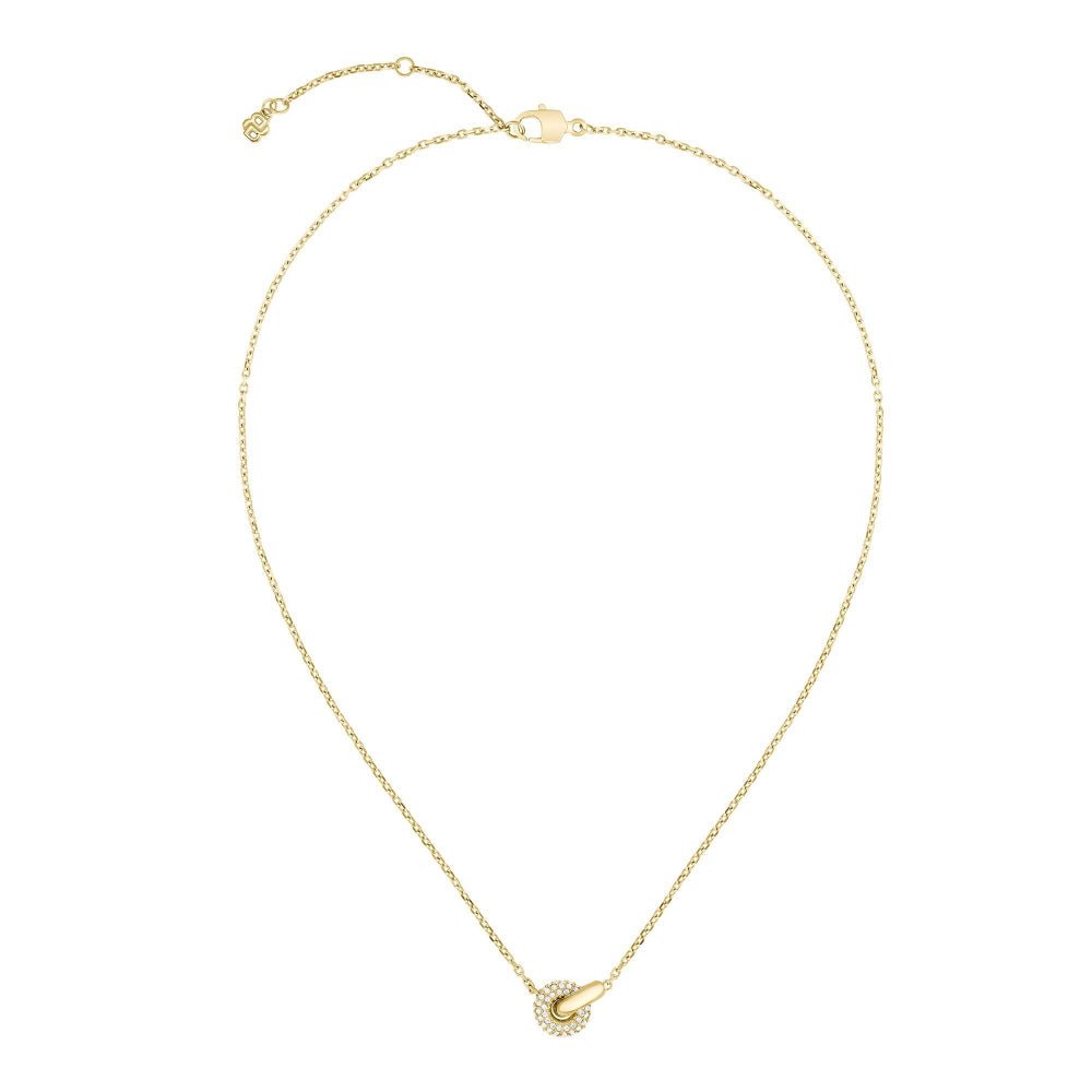 Boss Gold Live Precious Womens IP Necklace - MococoHugo Boss1580755885997645997Necklaces