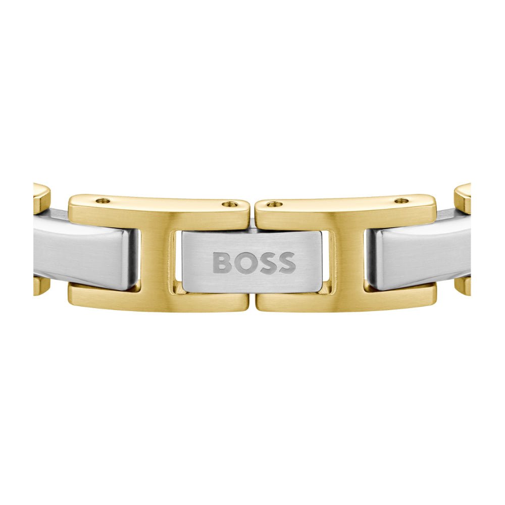 Boss Gold Nolan Stainless Steel Bracelet - MococoHugo Boss15807937613272670340Bracelets
