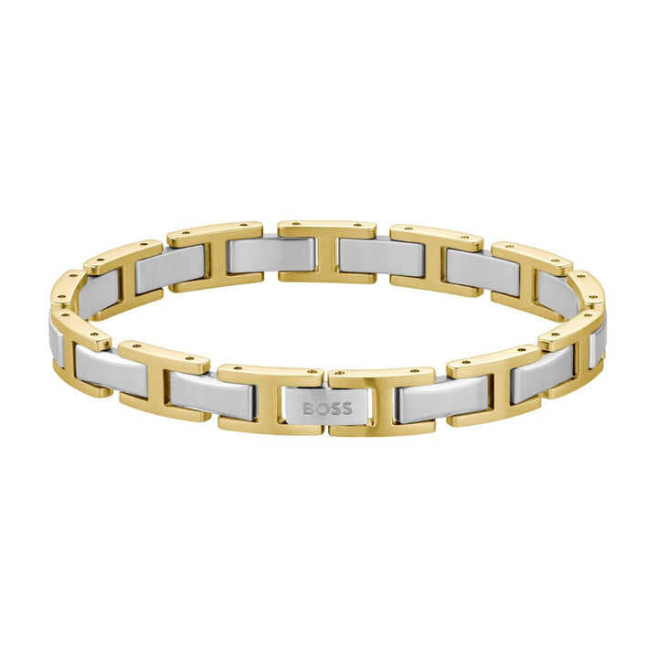 Boss Gold Nolan Stainless Steel Bracelet - MococoHugo Boss15807937613272670340Bracelets
