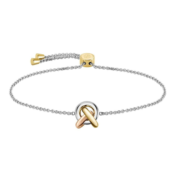 Boss Harmonie Womens Tri Tone Bracelet - MococoHugo Boss1580772885997646161Bracelets