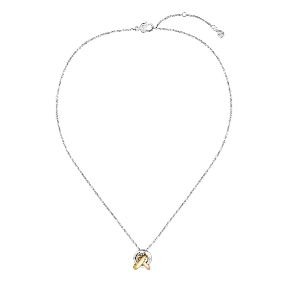 Boss Harmonie Womens Tri Tone Necklace - MococoHugo Boss1580771885997646154Necklaces
