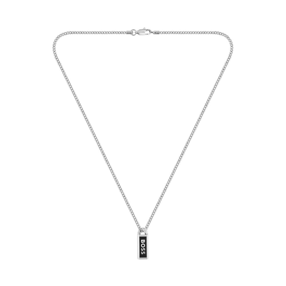 Boss Logo Plate Necklace - MococoHugo Boss1580677Necklaces