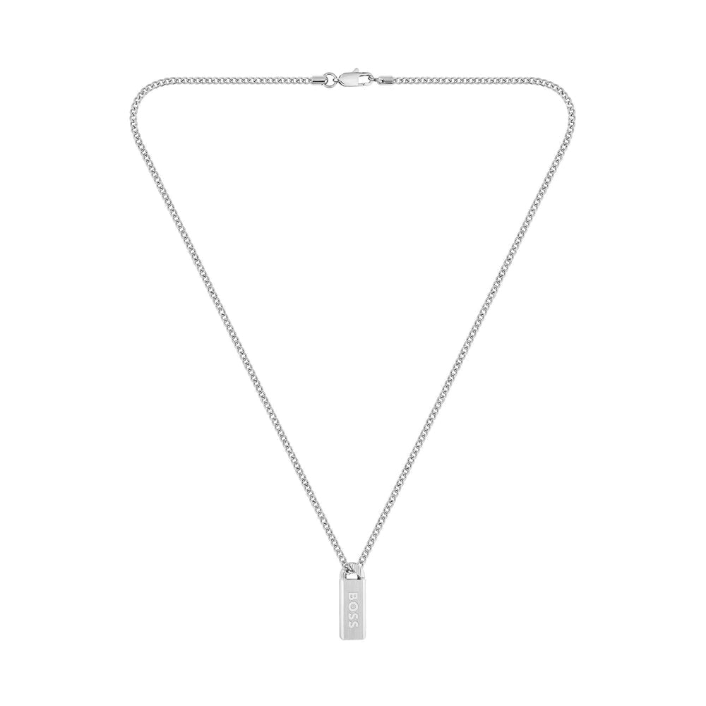 Boss Logo Plate Necklace - MococoHugo Boss1580677Necklaces