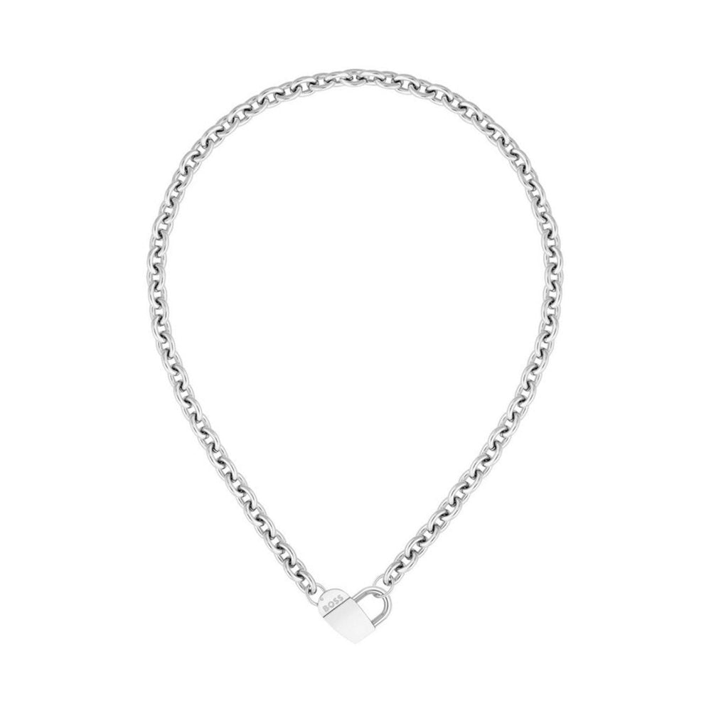 Boss Silver Dinya Womens Necklace - MococoHugo Boss1580416885997504522Necklaces