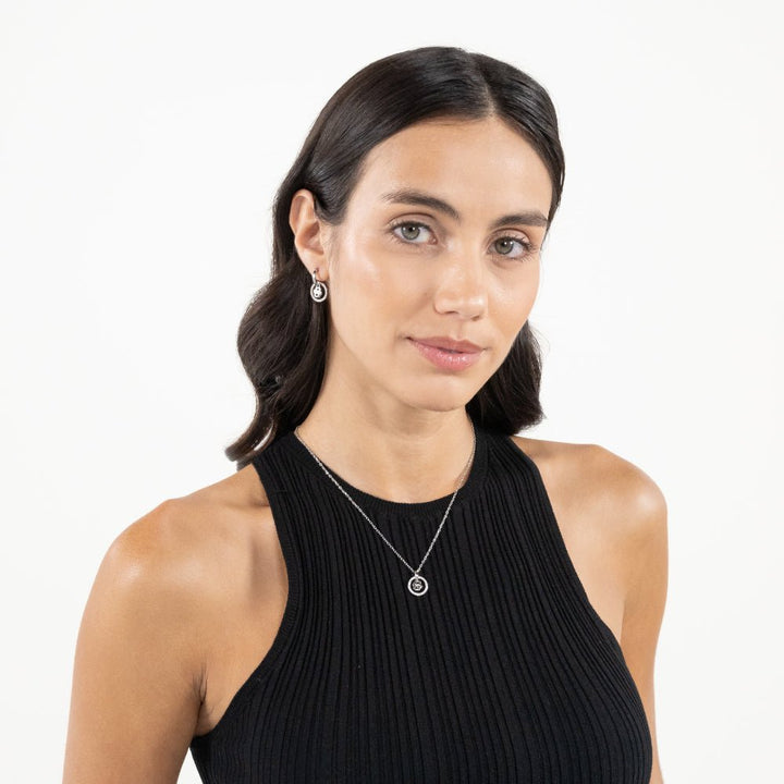 Boss Silver Double B Divine Stainless Steel Necklace - MococoHugo Boss15808367613272690614Necklaces