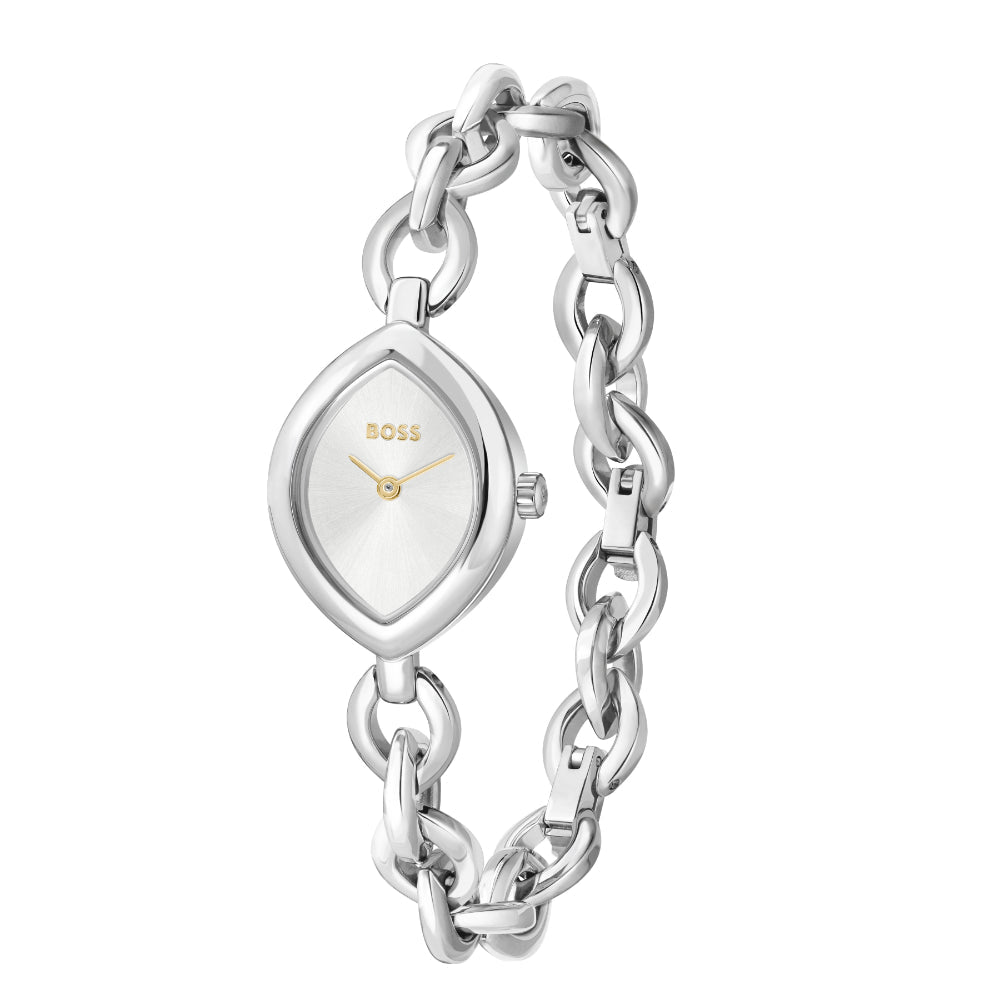 Boss Silver Fiora Stainless Steel Watch - MococoHugo Boss15028377613272689267Watch