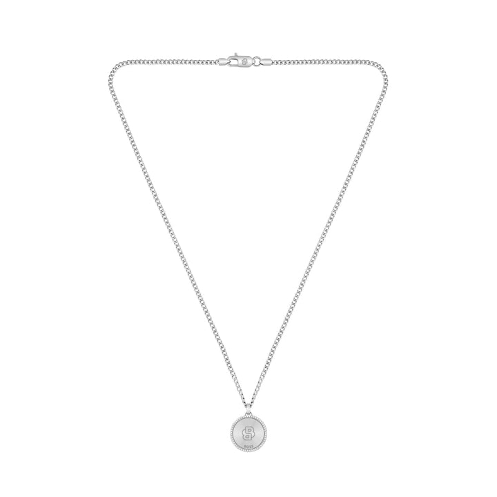 Boss Silver North Stainless Steel Necklace - MococoHugo Boss15808417613272690669Necklaces