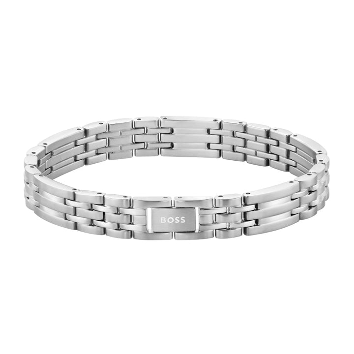 Boss Silver Wesley Stainless Steel Bracelet - MococoHugo Boss15808127613272690379Bracelets