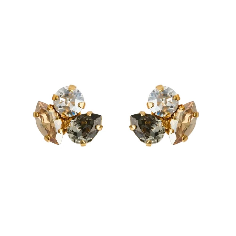 Caroline Svedbom Black and Gold Ana Earrings - MococoCaroline Svedbom1015141360017340167283667Earrings