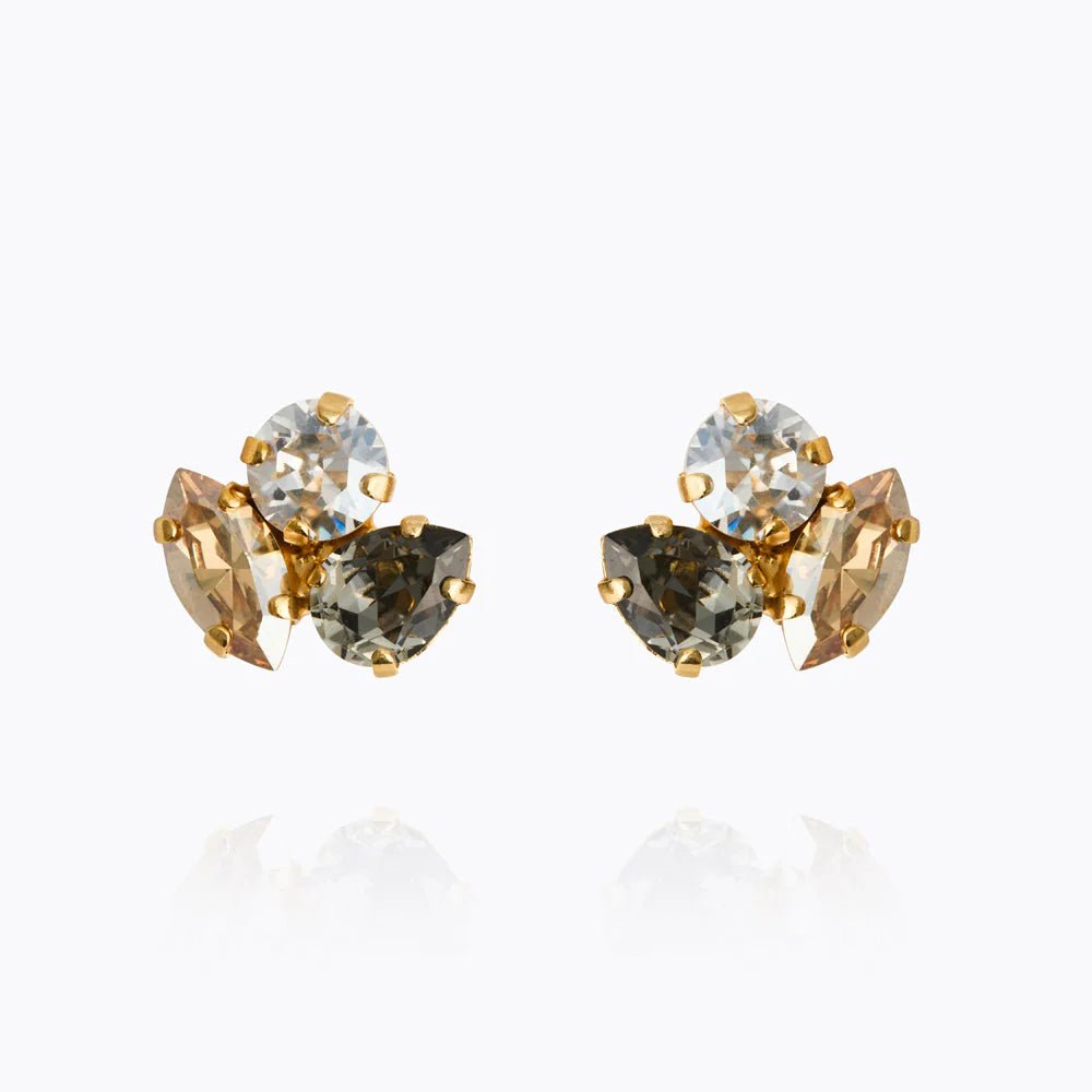 Caroline Svedbom Black and Gold Ana Earrings - MococoCaroline Svedbom1015141360017340167283667Earrings