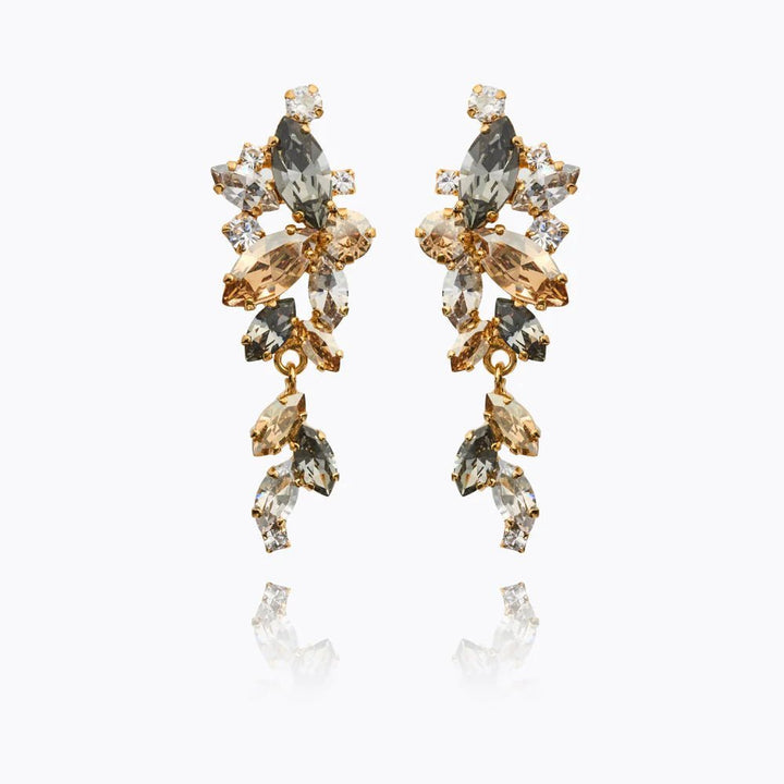 Caroline Svedbom Black and Gold Jannice Drop Earrings - MococoCaroline Svedbom1019631360017340167284176Earrings