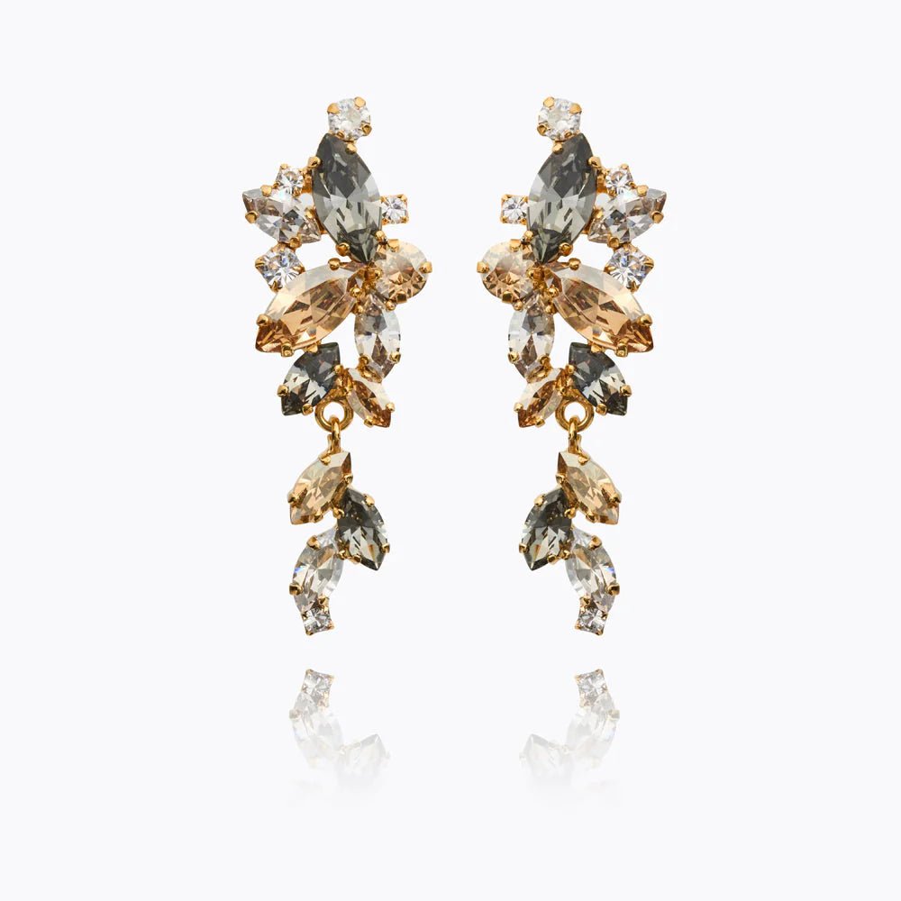 Caroline Svedbom Black and Gold Jannice Drop Earrings - MococoCaroline Svedbom1019631360017340167284176Necklace