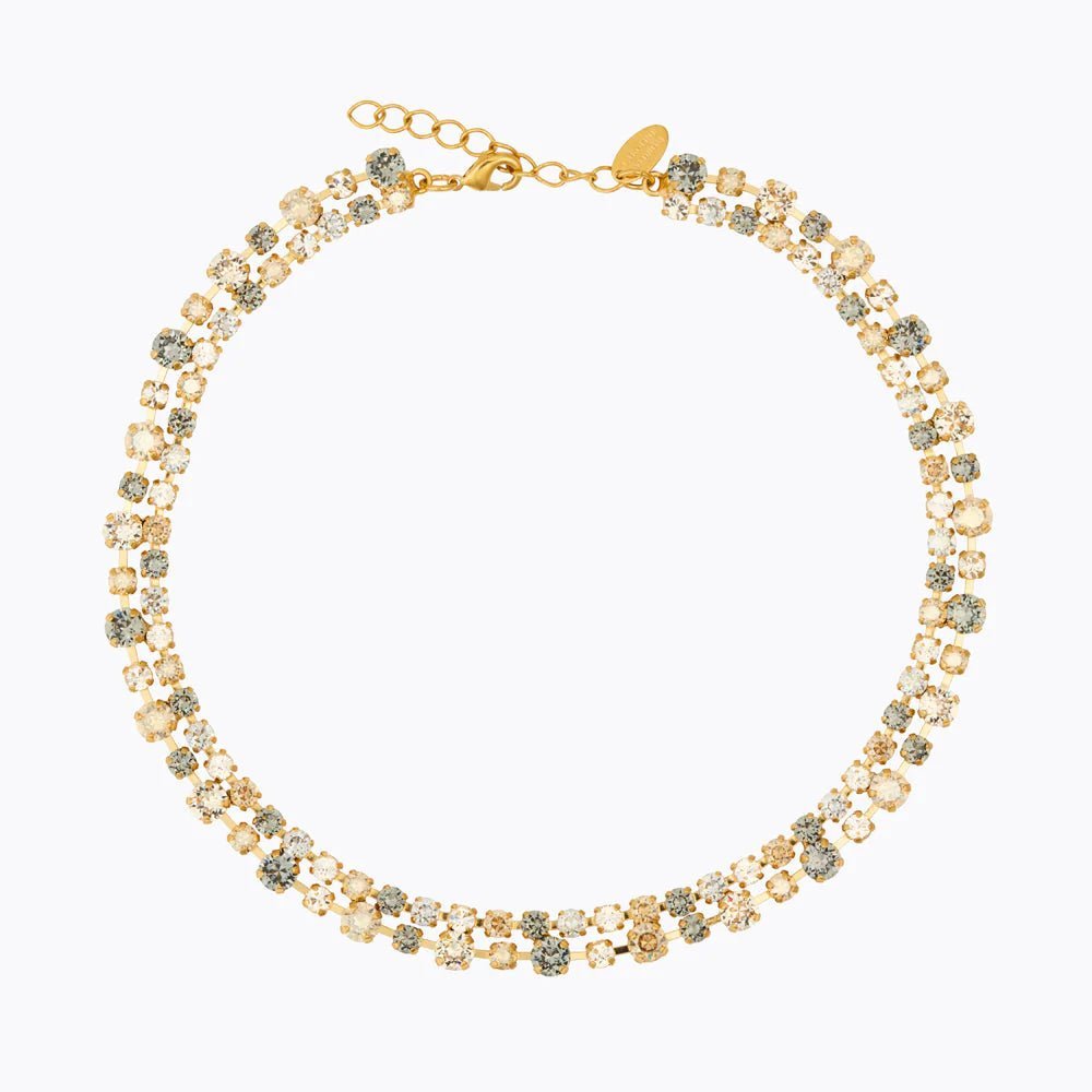 Caroline Svedbom Black and Gold Mini Pomona Necklace - MococoCaroline Svedbom1019551360017340167283902Necklaces