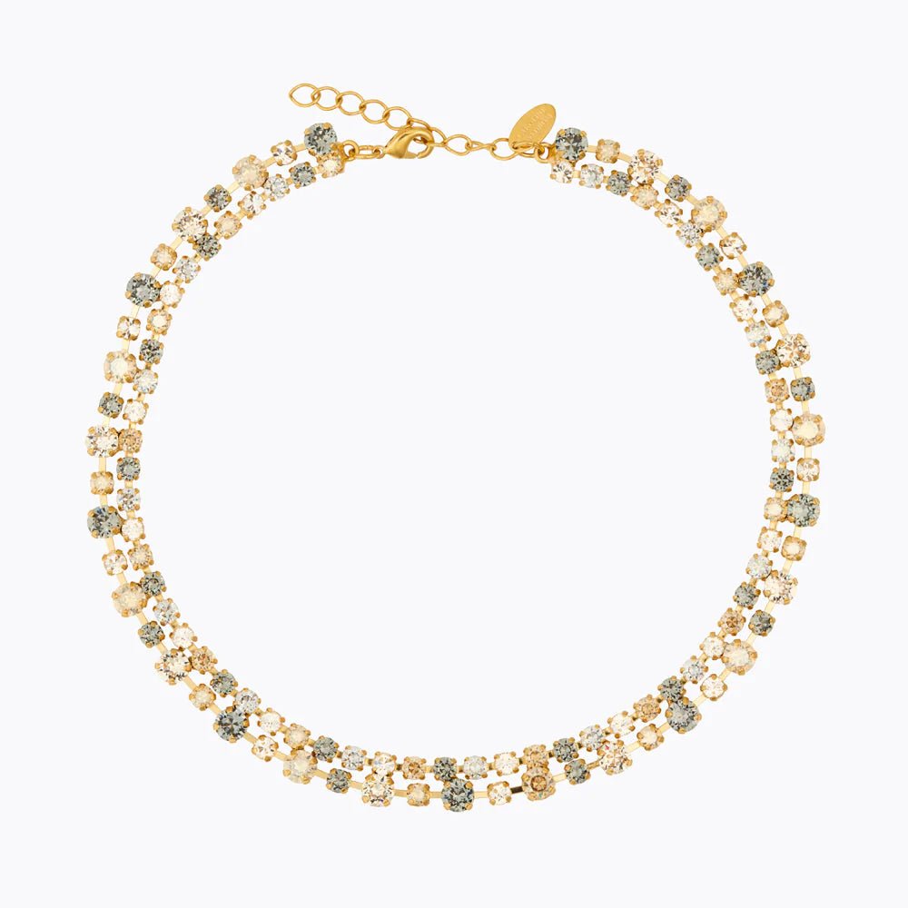 Caroline Svedbom Black and Gold Mini Pomona Necklace - MococoCaroline Svedbom1019551360017340167283902Necklace
