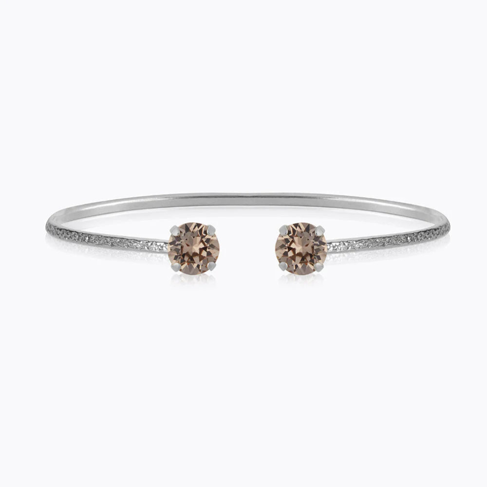 Caroline Svedbom Gold and Black Diamond Classic Petite Bracelet 1