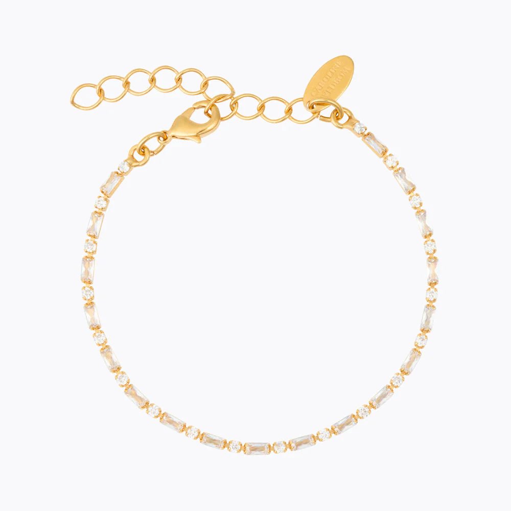 Caroline Svedbom Gold Evelyne Crystal Bracelet - MococoCaroline Svedbom1019371001017340167283001Bracelet