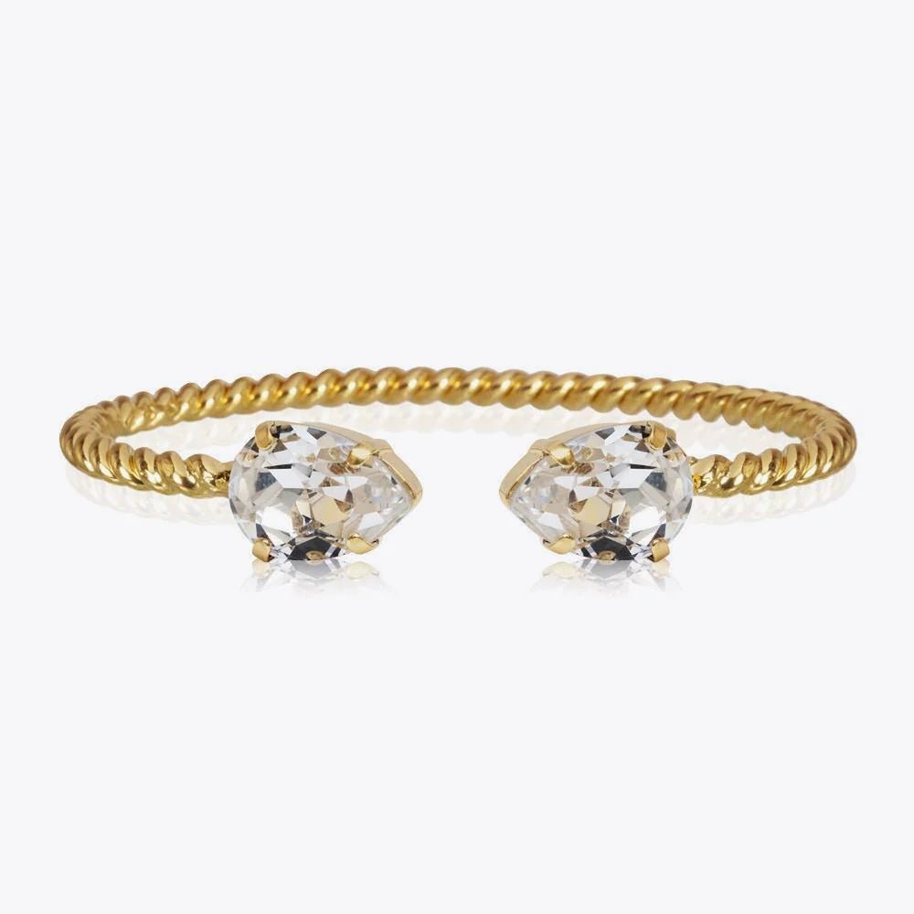 Caroline Svedbom Gold Mini Drop Crystal Bracelet - MococoCaroline Svedbom1000061001017340167201661Bracelets