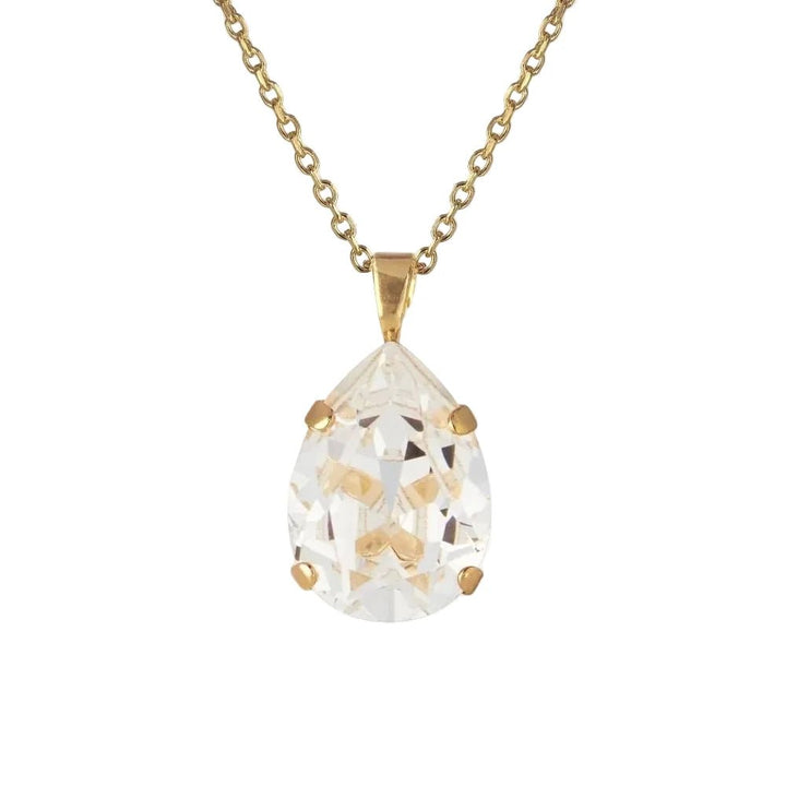 Caroline Svedbom Gold Mini Drop Crystal Necklace - MococoCaroline Svedbom1000041001147340167201777Necklaces