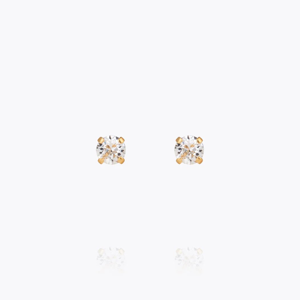 Caroline Svedbom Gold Mini Stud Crystal Earrings - MococoCaroline Svedbom1003261001017340167244859Earrings