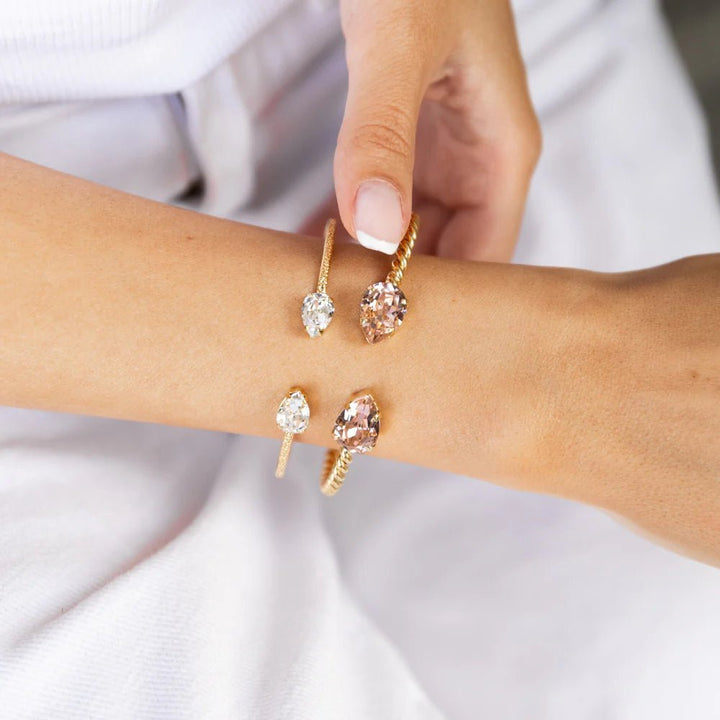 Caroline Svedbom Gold Petite Drop Crystal Bracelet - MococoCaroline Svedbom1001181001017340167231064Bracelets