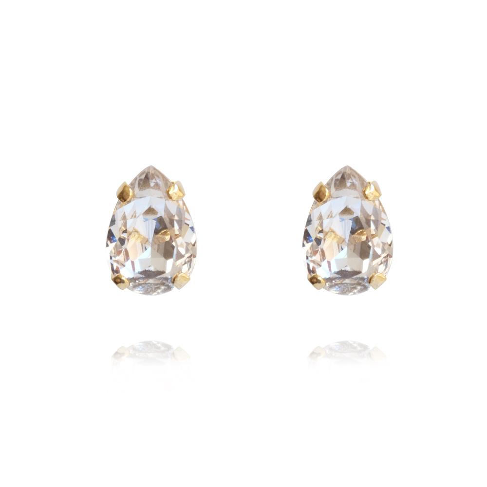 Caroline Svedbom Gold Petite Drop Crystal Stud Earrings - MococoCaroline Svedbom1001001001107340167229450Earrings