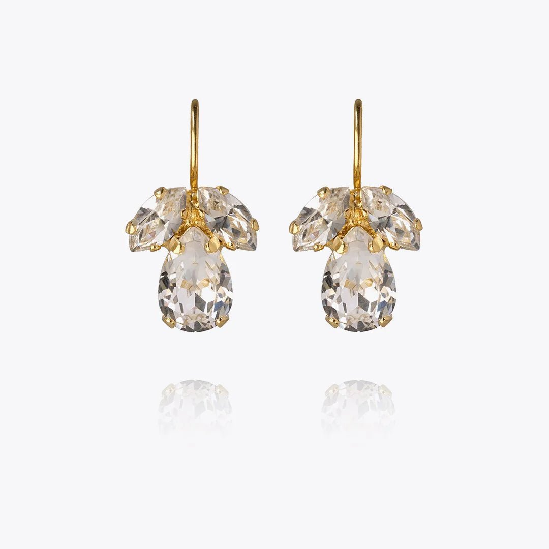 Caroline Svedbom Gold Petite Timo Crystal Earrings - MococoCaroline Svedbom1010341001017340167257095Earrings