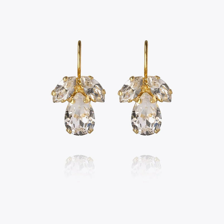 Caroline Svedbom Gold Petite Timo Crystal Earrings - MococoCaroline Svedbom1010341001017340167257095Earrings