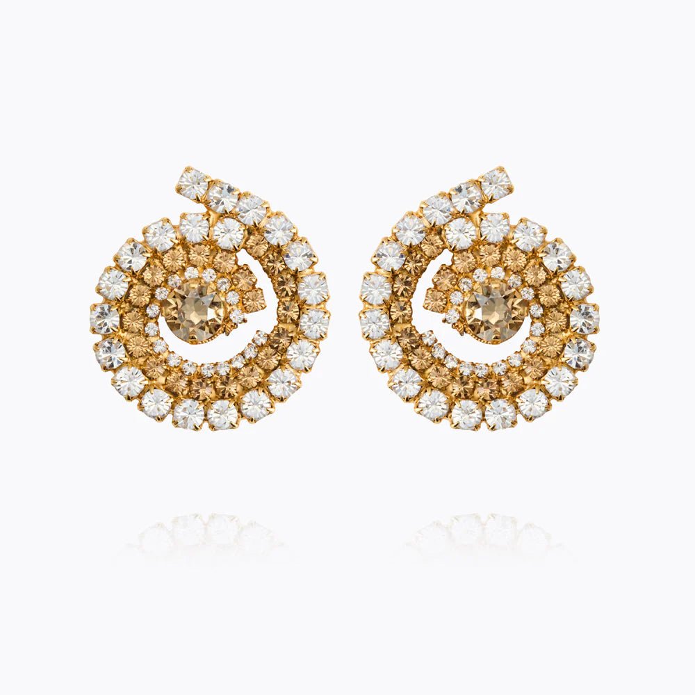 Caroline Svedbom Gold Zia Topaz Combo Earrings - MococoCaroline Svedbom1019591258017340167284046Earrings