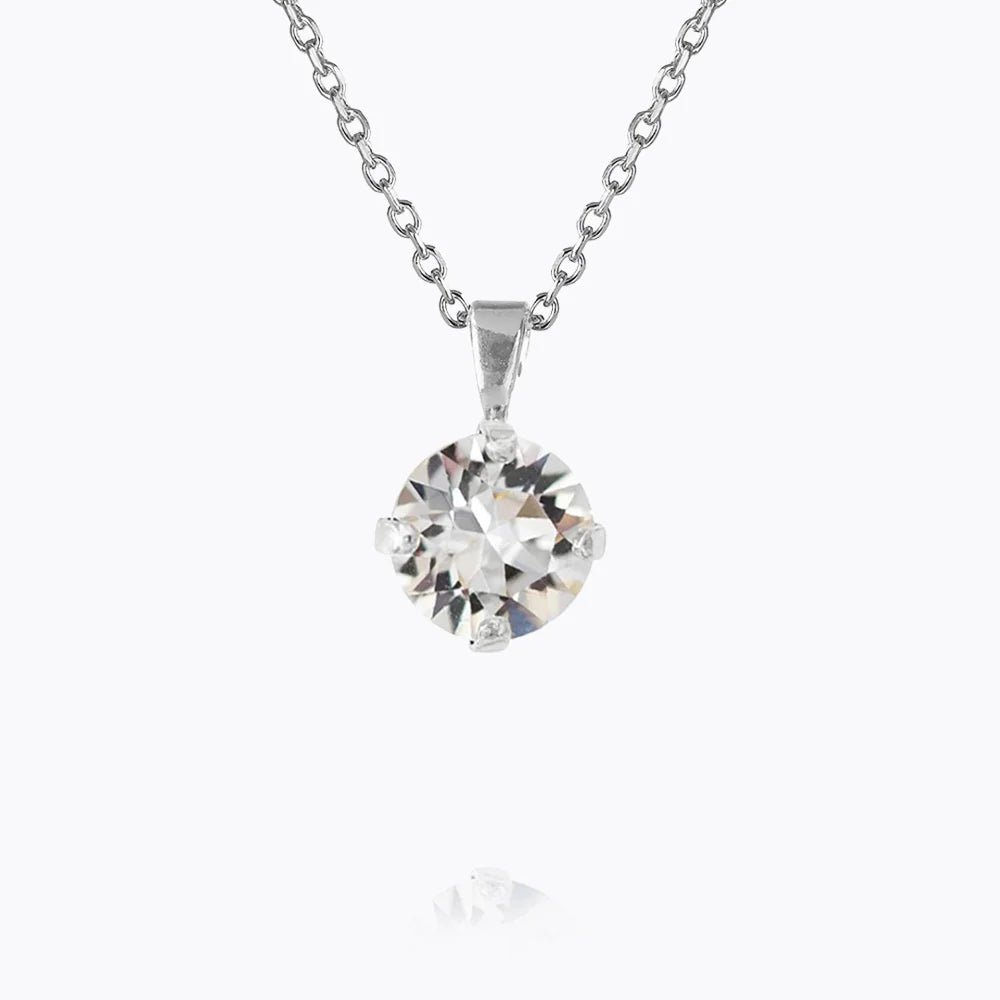 Caroline Svedbom Silver Classic Petite Crystal Necklace - MococoCaroline Svedbom1000831001437340167225643Necklace