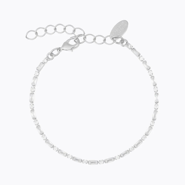 Caroline Svedbom Silver Evelyne Crystal Bracelet - MococoCaroline Svedbom1019381001017340167283001Bracelet