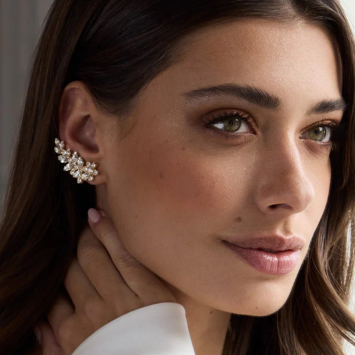 Caroline Svedbom Silver Stay Together Crystal Earrings - MococoCaroline Svedbom1019981001017340167285272Earrings