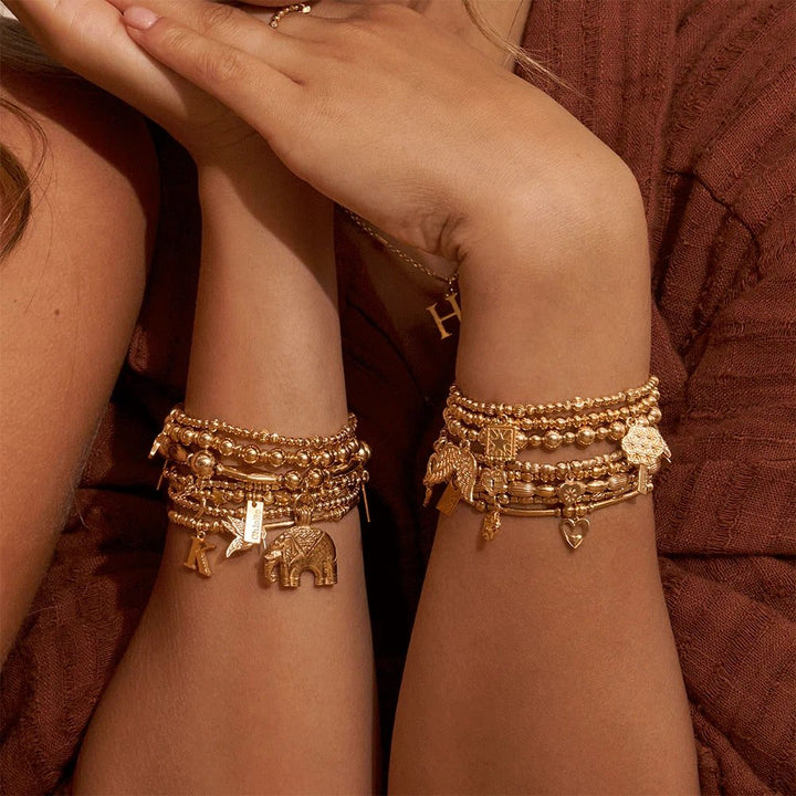 ChloBo 18CT Gold Plated Cute Charm Hummingbird Bracelet - MococoChloBoGBCC755784862040168Bracelets