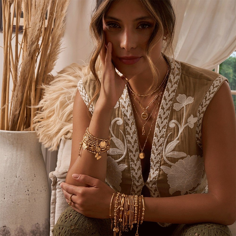 ChloBo 18CT Gold Plated Didi Sparkle Butterfly Bracelet - MococoChloBoGBDS33199509823557247Bracelets