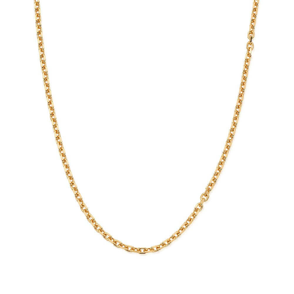 ChloBo 18CT Gold Plated Men's Anchor Chain Necklace - MococoChloBoGNANCHORM9504753325294Necklaces