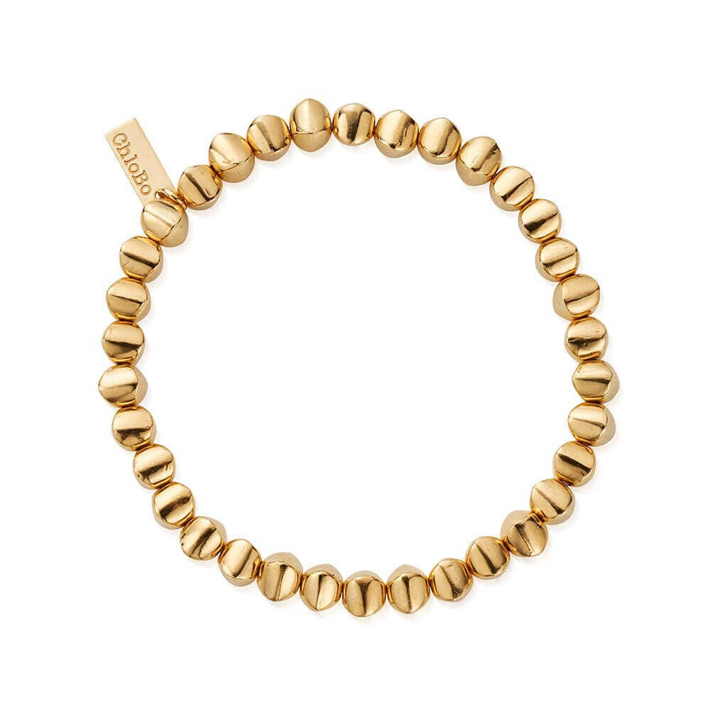 ChloBo 18CT Gold Plated Men's Bullet Bracelet - MococoChloBoGBBMULM9505724271817Bracelets
